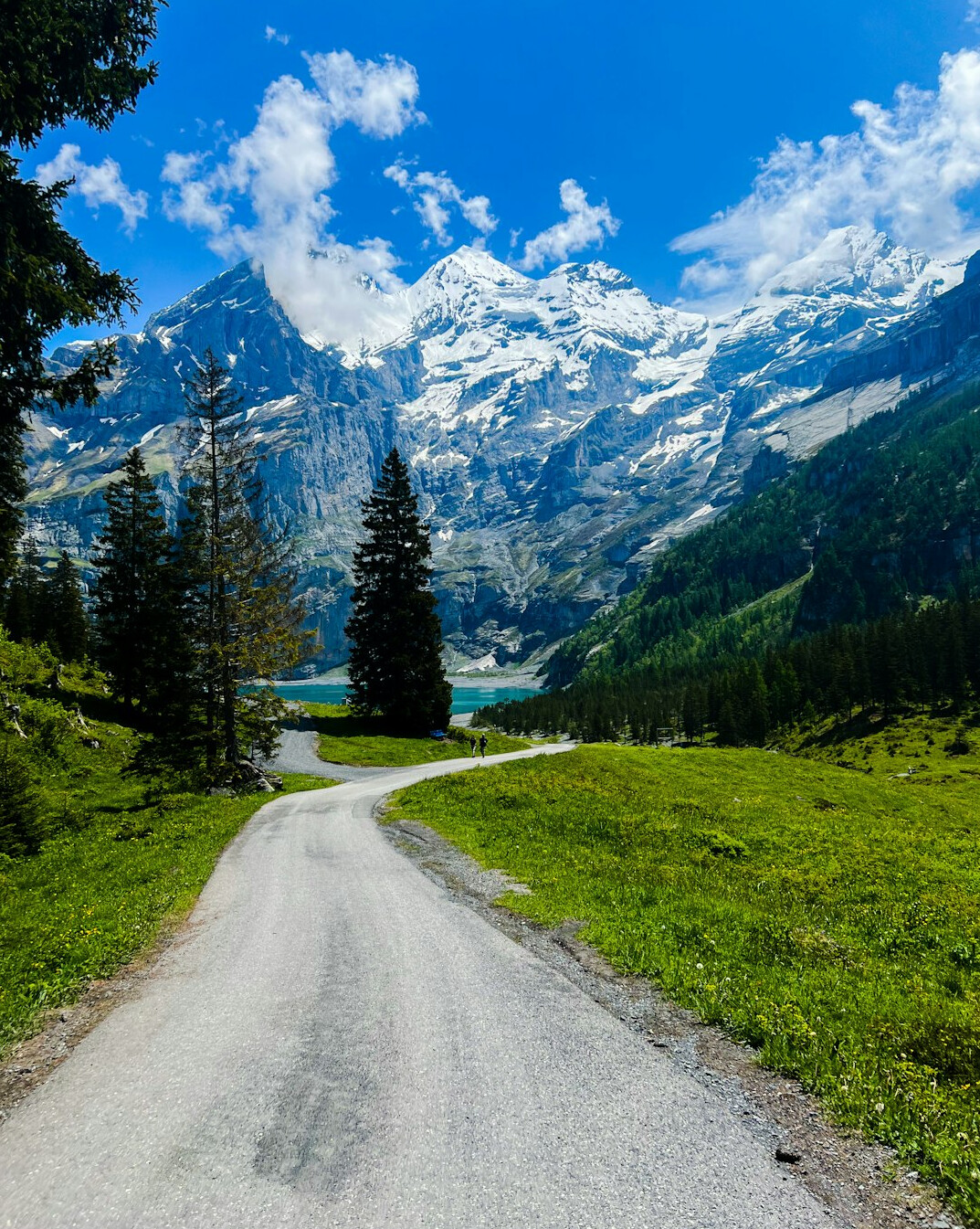 hidden swiss valley path