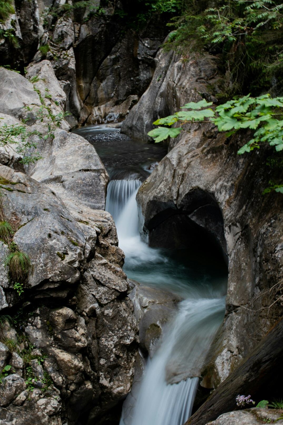 swiss mountain cave system